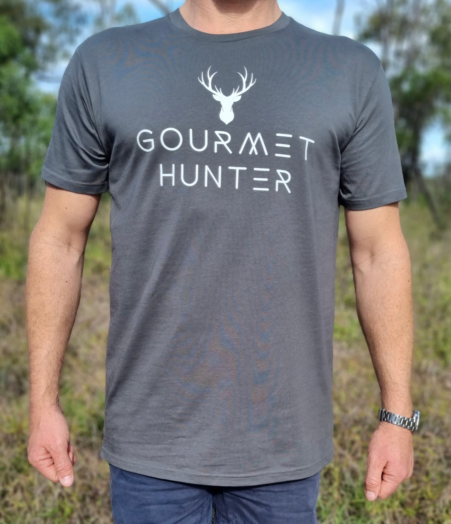 Charcoal Gourmet Hunter Men's T-Shirt