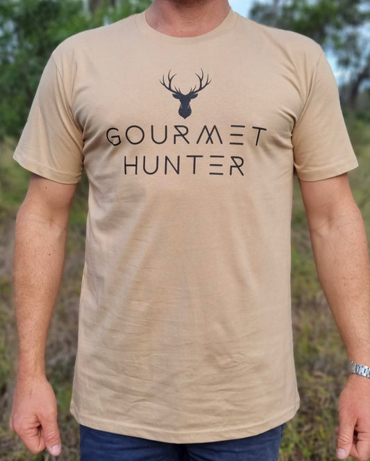 Tan Gourmet Hunter Men's T-Shirt