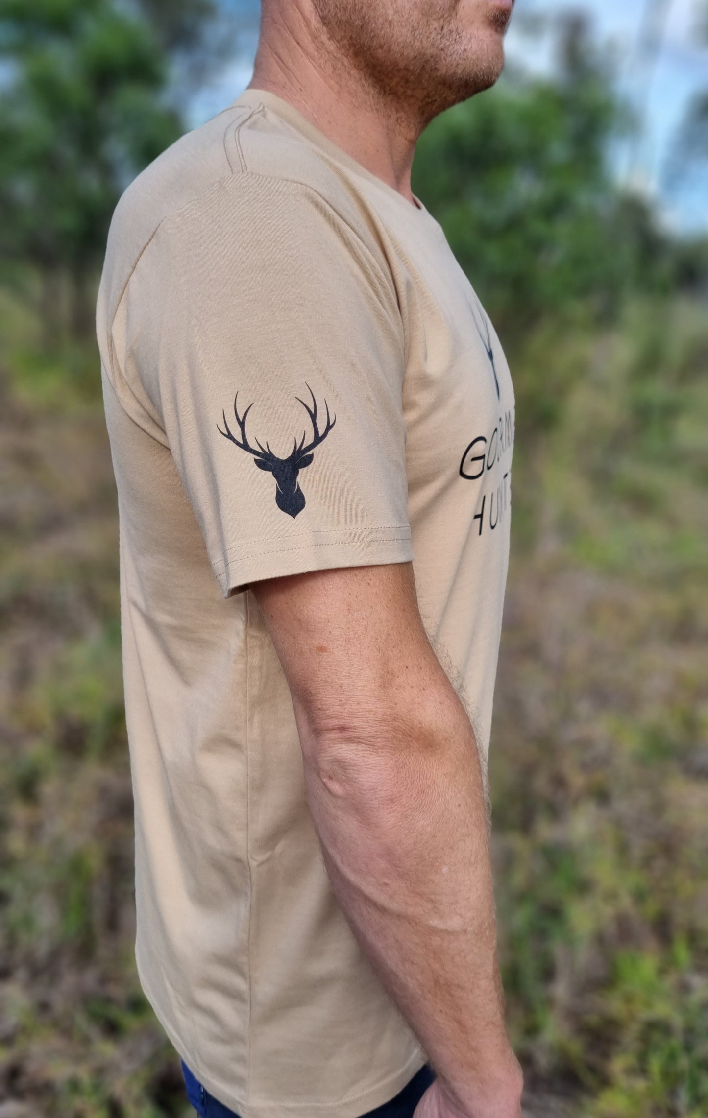 Tan Gourmet Hunter Men's T-Shirt