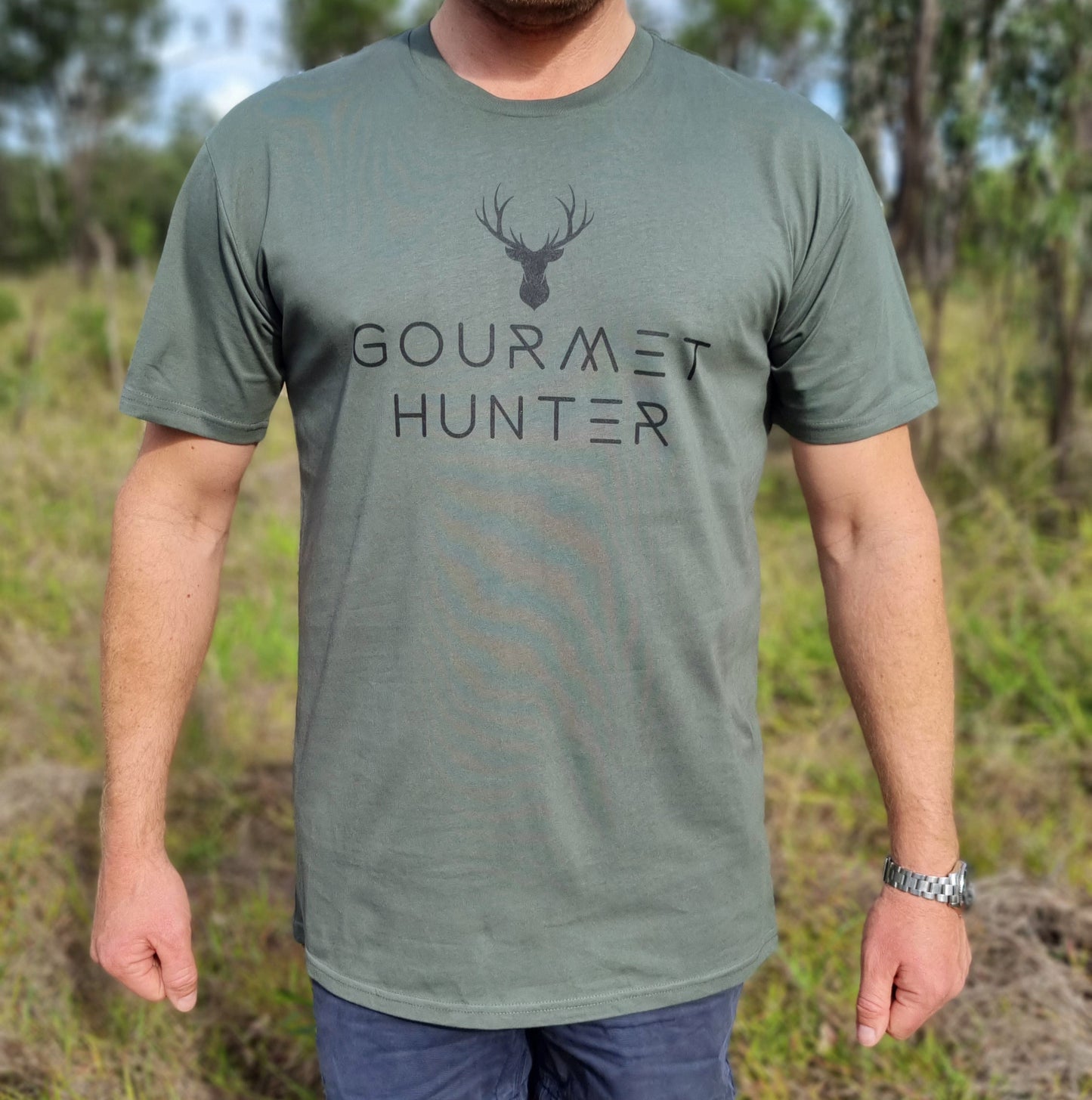 Green Gourmet Hunter Men's T-Shirt